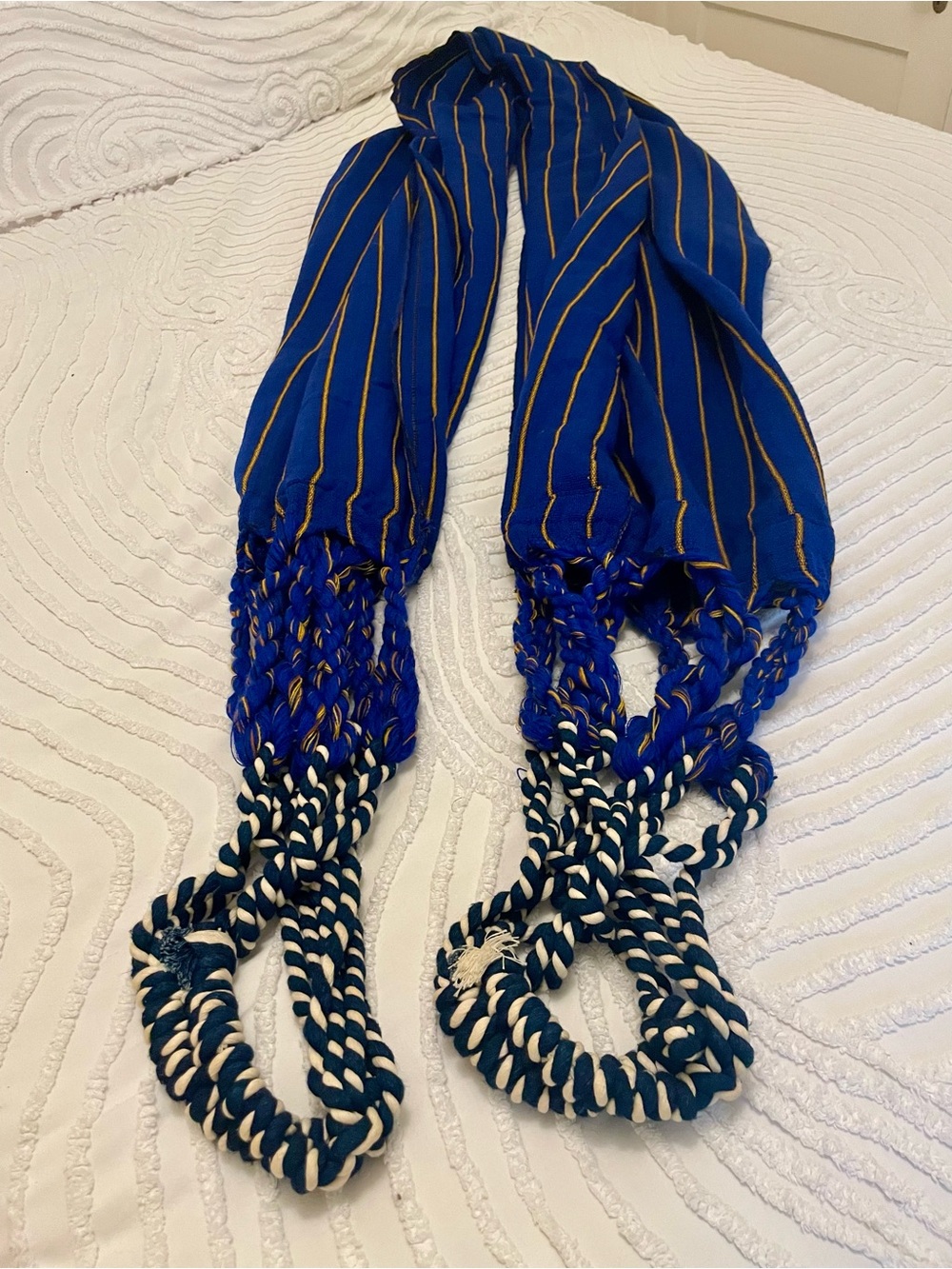 Fabulous Artisan Made Guatemalan Woven Hammock. Like new! 💙